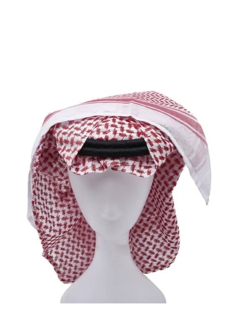 شماغ وعقال جاهز ولادي-أحمر - Image 3